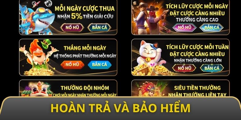 Sự kiện hoàn trả bảo hiểm áp dụng chung đến các tài khoản chính thức