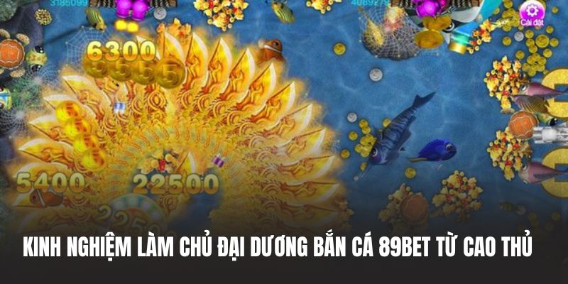 Kinh nghiệm làm chủ đại dương bắn cá 89BET từ cao thủ