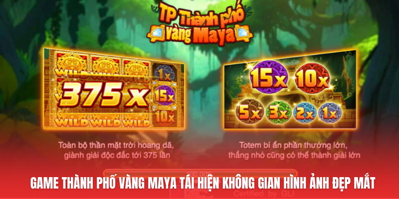 Game Thành Phố Vàng Maya tái hiện không gian hình ảnh đẹp mắt